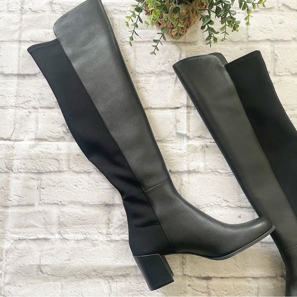 Stuart Weitzman BRAND NEW IN BOX City Block Boot - leather, size 10 40.5 boots - Picture 6 of 11